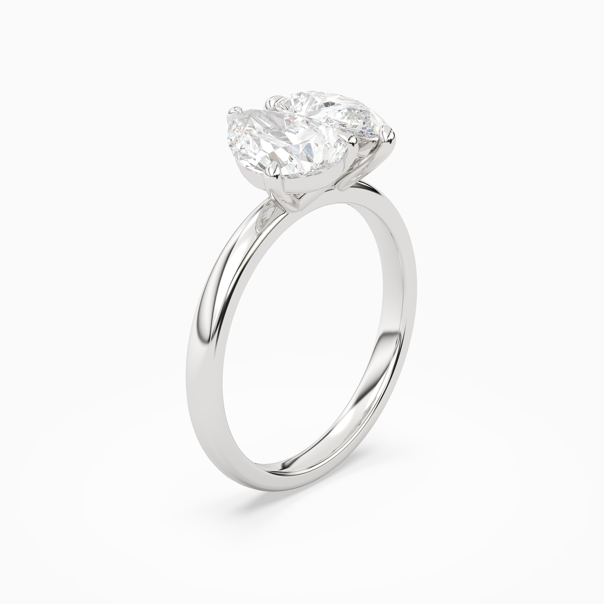 Pear & Pear Clean Toi Et Moi in Platinum angled
