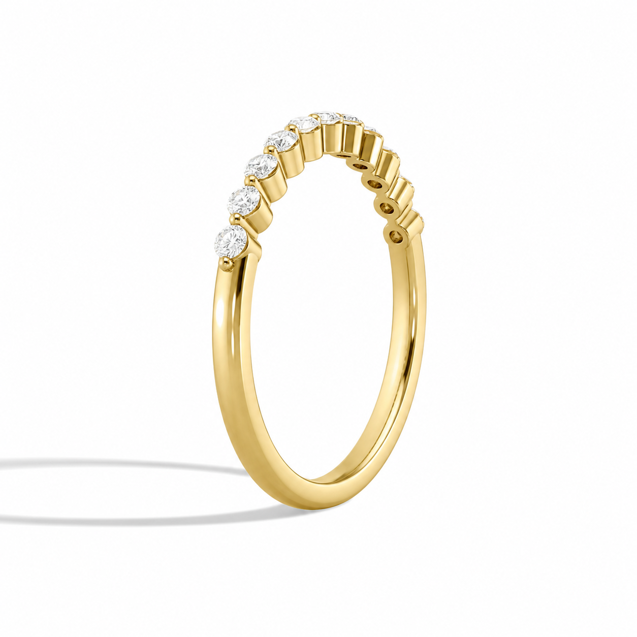 Petra Bezel Diamond Ring in 14K Yellow Gold second product view