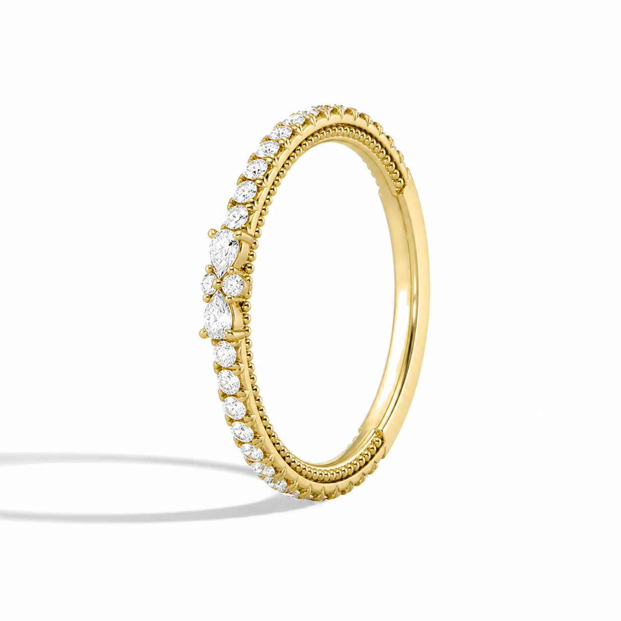 Livia Celestia Diamond Ring in 18K Yellow Gold second product view