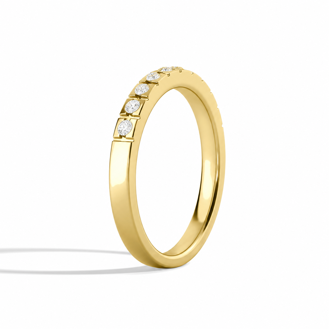 Reina Luxe Hazel Diamond Ring in 18K Yellow Gold second product view