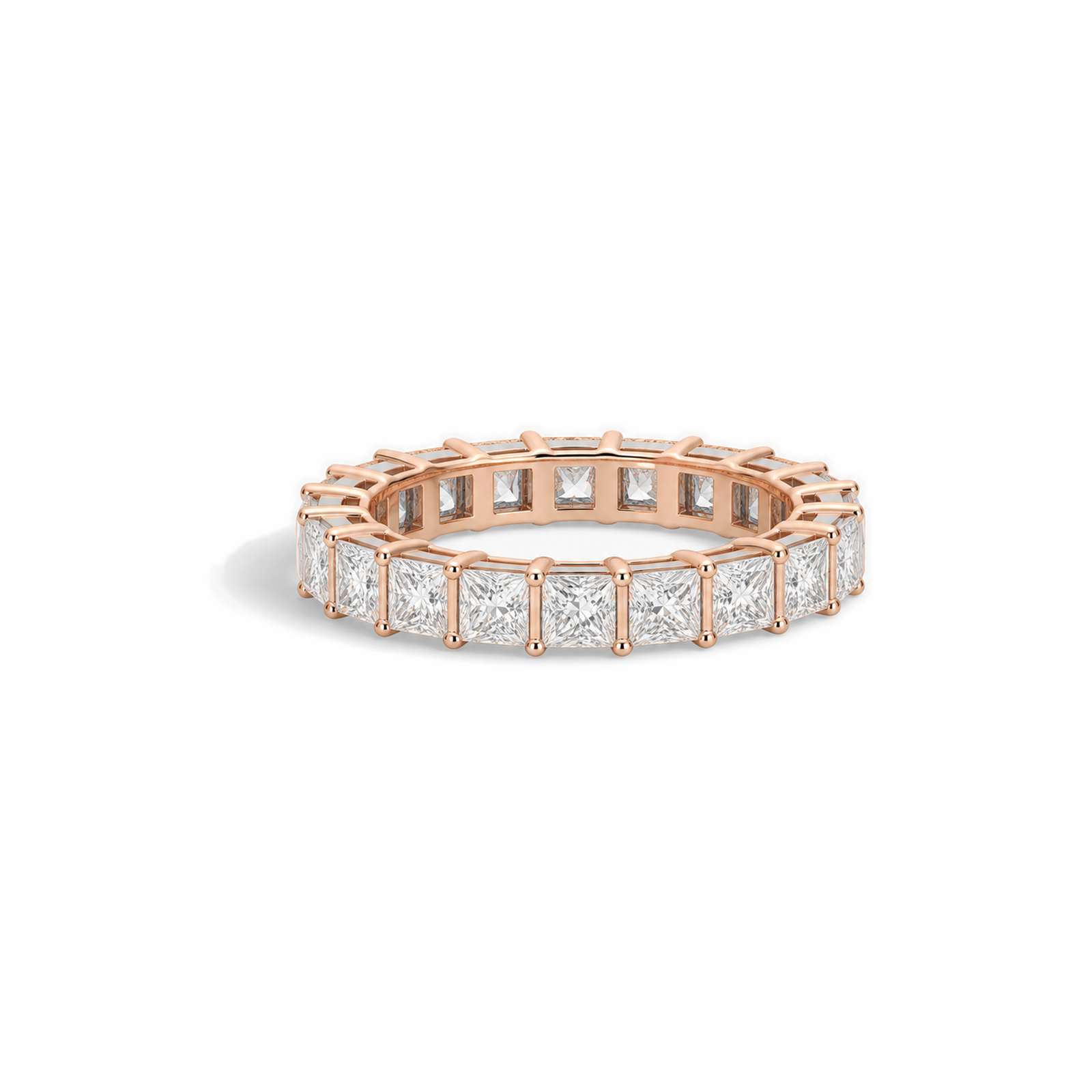 Odelia Eternity Lab Grown Diamond Band in 14K Rose Gold