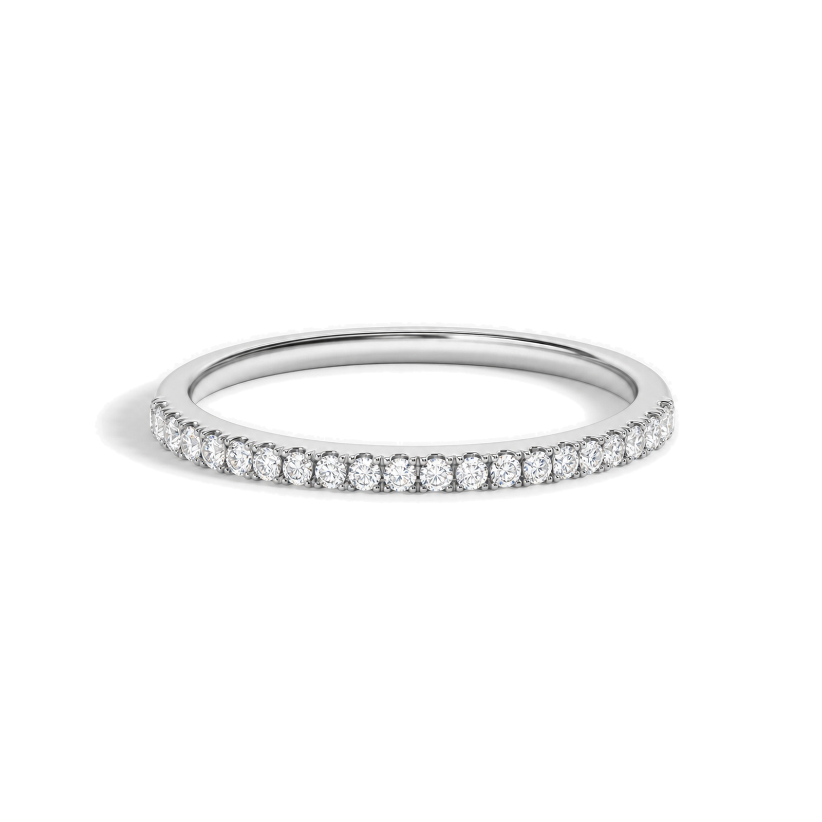 Simone Luna Lab Grown Diamond Ring in 14K White Gold