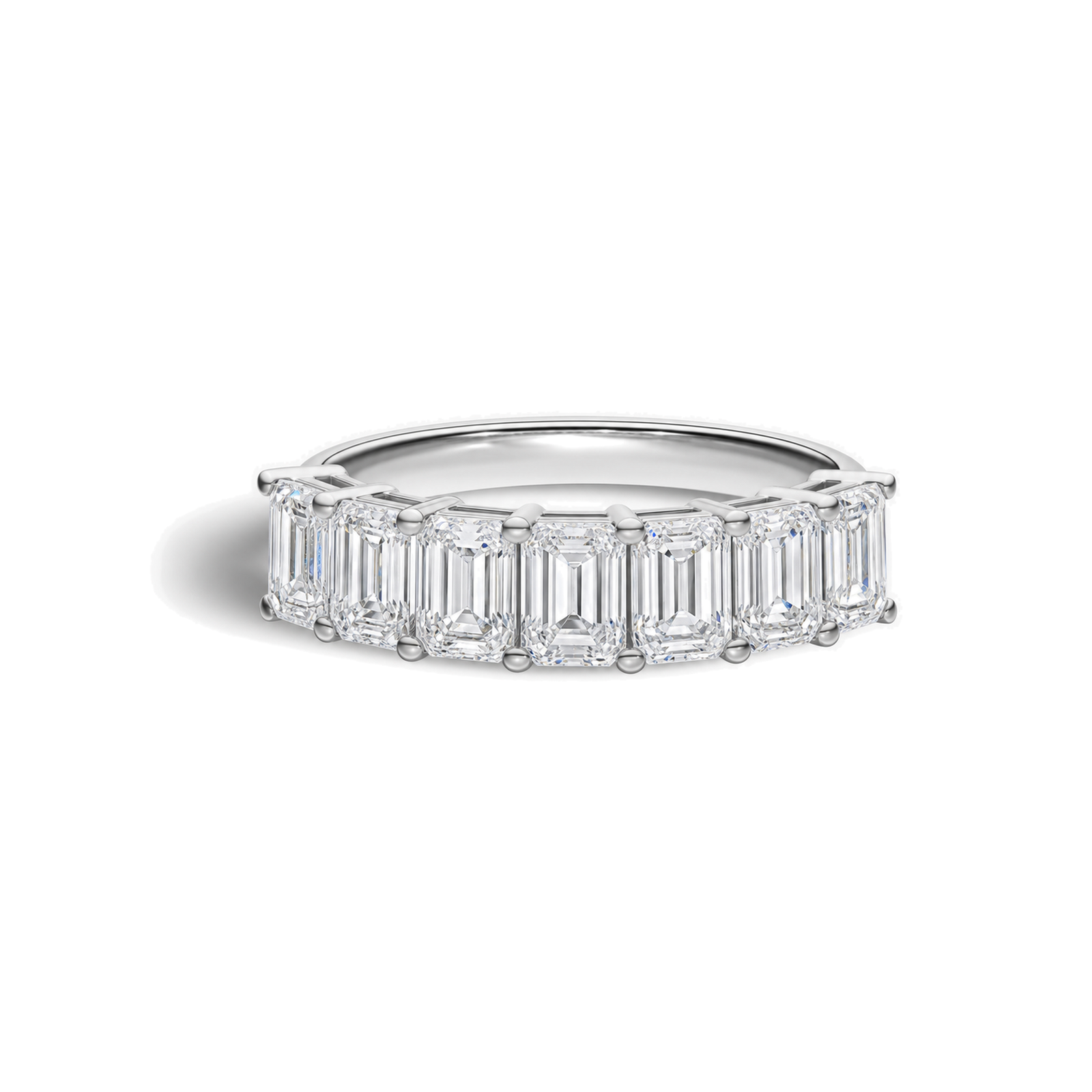 Joelle Half Eternity Lab Grown Diamond Band in Platinum