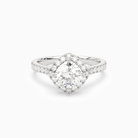 Cushion Kite Halo Baseline in Platinum main white