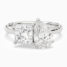 Princess & Pear Clean Toi Et Moi in Platinum main white