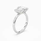 Emerald & Pear Clean Toi Et Moi in Platinum angled