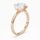 Pear & Pear Clean Toi Et Moi in 14K Rose Gold angled