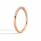 Petra Bezel Diamond Ring in 14K Rose Gold second product view