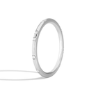 Kaia Eos Bezel Diamond Ring in 18K White Gold second product view