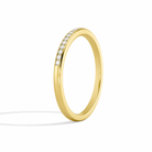 Veda Ariel Channel Diamond Ring in 18K Yellow Gold second product view