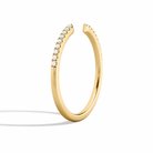 Maribel Petite Adora Open Diamond Ring in 18K Yellow Gold second product view