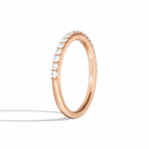 Simone Luna Diamond Ring in 14K Rose Gold second product view