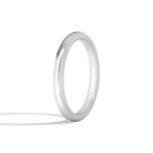 Bianca 2.5mm Comfort Fit Diamond Ring in Platinum second product view