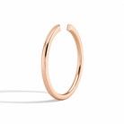 Primrose 1.4mm Comfort Fit Open Diamond Ring in 14K Rose Gold second product view