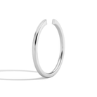 Primrose 1.4mm Comfort Fit Open Diamond Ring in 14K White Gold second product view