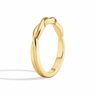 Fiora Petite Twisted Vine Diamond Ring in 14K Yellow Gold second product view