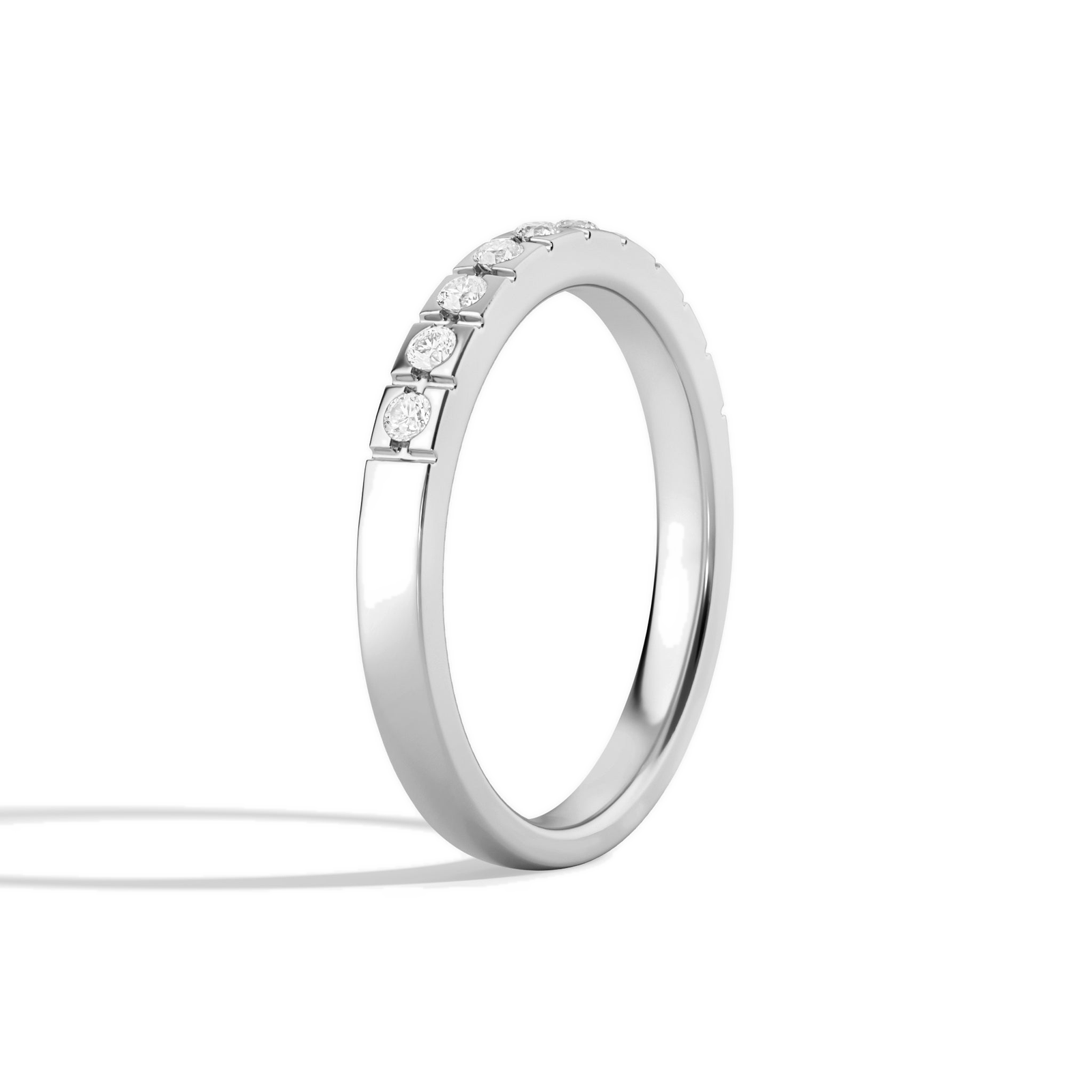 Reina Luxe Hazel Diamond Ring in 14K White Gold second product view