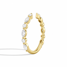 Annelise Luxe Open Diamond Ring in 14K Yellow Gold second product view