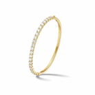 Ciela Brilliant Half Tennis Bangle Diamond Tennis Bracelet in 14K Yellow Gold second product view