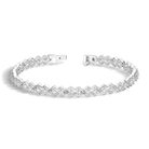 Mireya Eclat Diamond Tennis Bracelet in 14K White Gold second product view