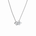 Solenne Marquise Solitaire Lab-Grown Diamond Necklace in Platinum, alternate product view