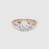 Oval Composite Three Stone Ring spin video
