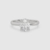 Oval Classic Basket Plain Solitaire spin video