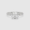 Round Petite Classic Solitaire spin video