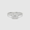 Asscher Milgrain Bezel Solitaire spin video