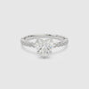 Heart Accent Shoulder Solitaire spin video