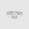 Oval Petite Classic Solitaire spin video