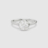 Round Slim Tapered Bezel Solitaire spin video