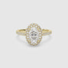 Oval Regal Halo Pavé spin video