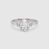 Oval Composite Floral Side Stone spin video