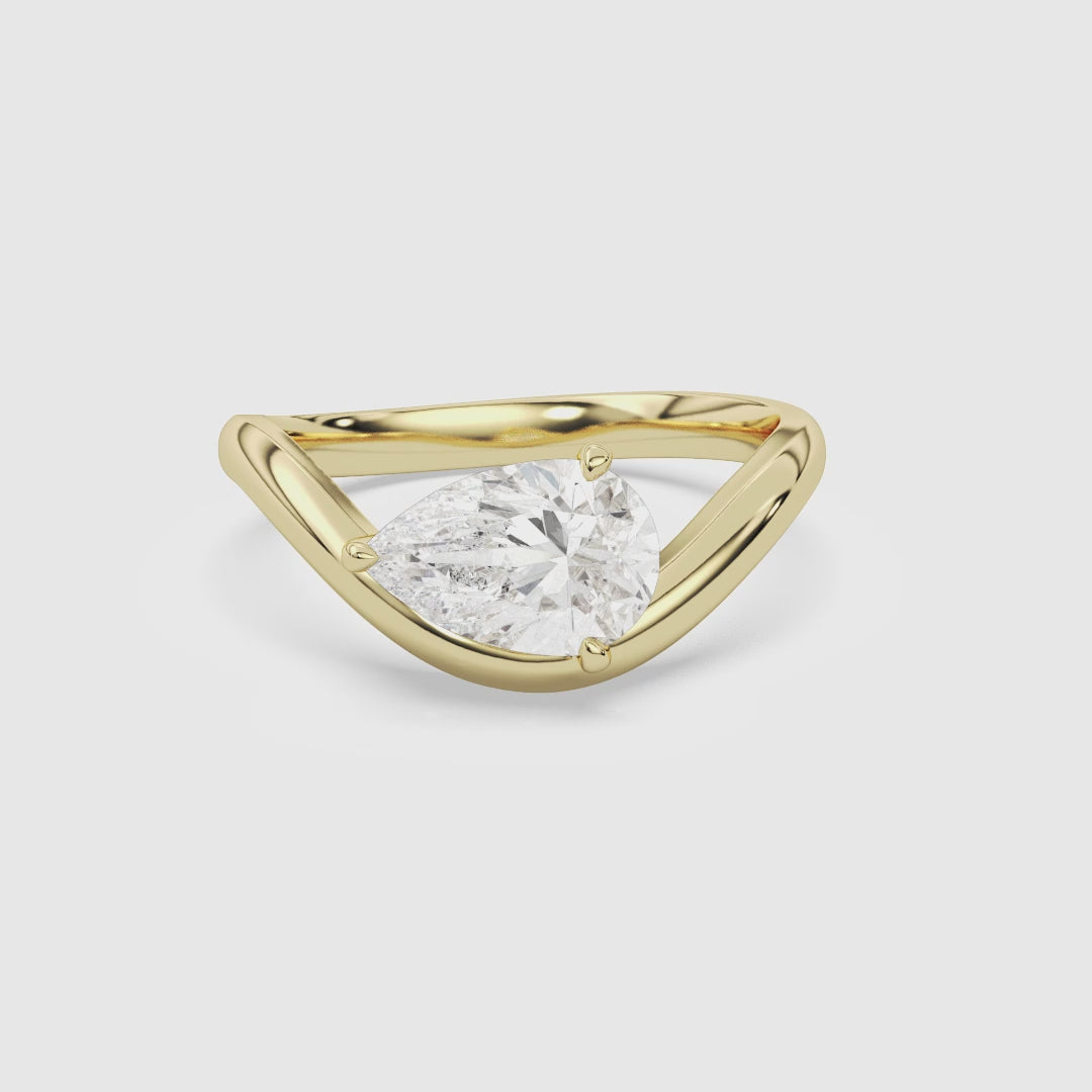 Pear Soft Bypass Solitaire spin video