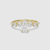 Pear Crescent Pear Side Stone spin video