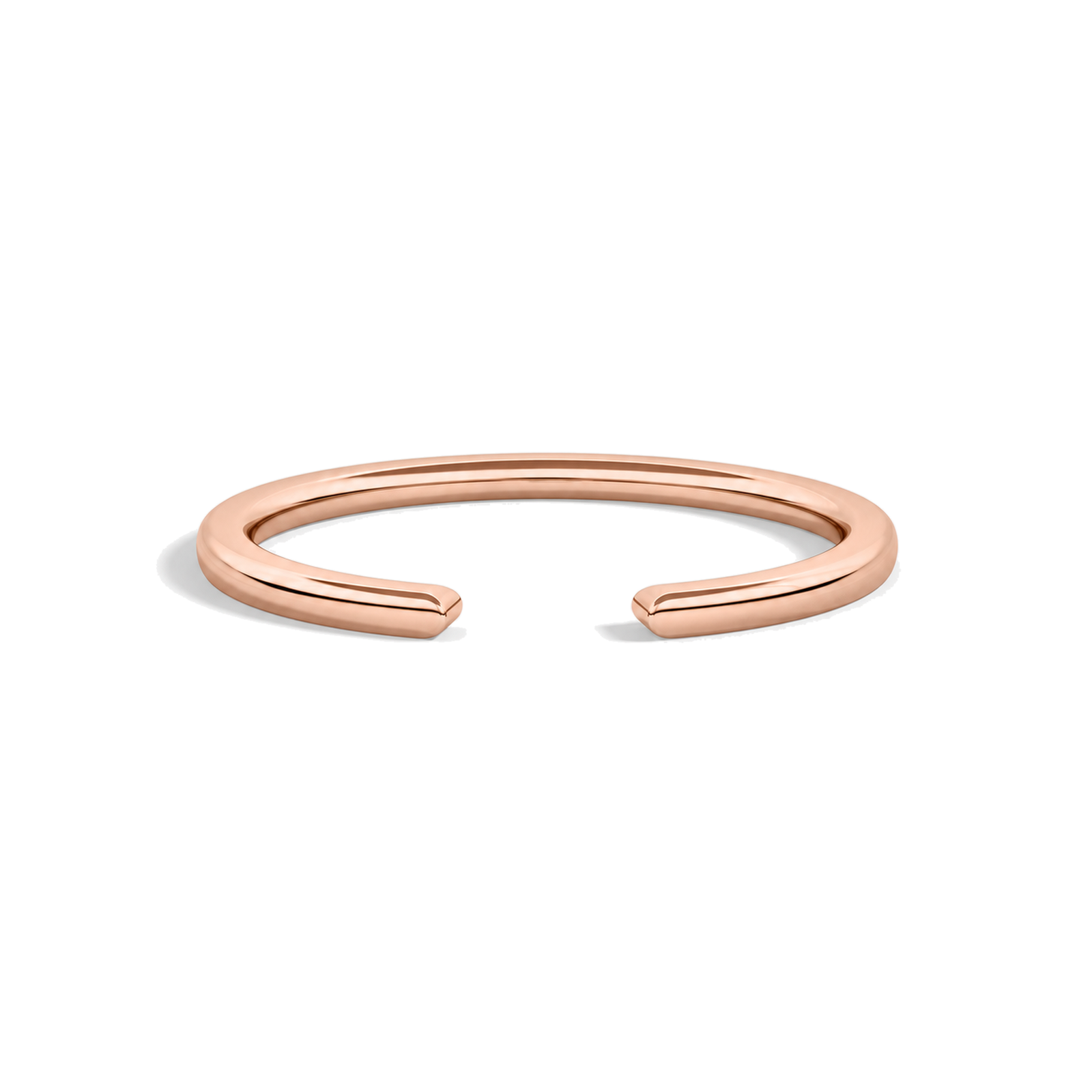 Primrose 1.4mm Comfort Fit Open Lab Grown Diamond Ring in 14K Rose Gold
