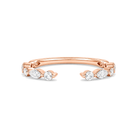 Annelise Luxe Open Lab Grown Diamond Ring in 14K Rose Gold