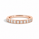 Reina Luxe Hazel Lab Grown Diamond Ring in 14K Rose Gold