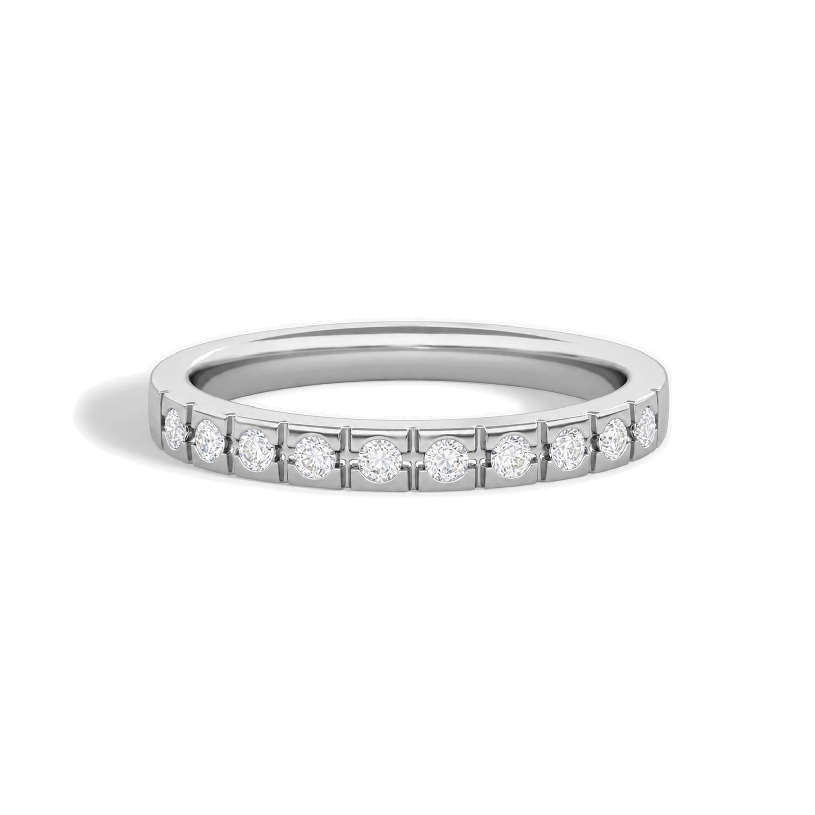 Reina Luxe Hazel Lab Grown Diamond Ring in 14K White Gold