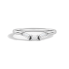 Kira Tapered Baguette Lab Grown Diamond Ring in Platinum