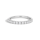 Helena Artemis Three-Quarter Coverage Lab Grown Diamond Ring in 14K White Gold