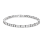 Oriana Infinity Interlocking Brilliant Lab Grown Diamond Tennis Bracelet in 14K White Gold