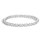 Mireya Eclat Lab Grown Diamond Tennis Bracelet in 14K White Gold