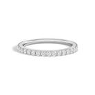 Sela Classic Shared Prong Eternity Lab Grown Diamond Band in Platinum