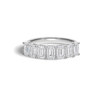 Joelle Half Eternity Lab Grown Diamond Band in 18K White Gold