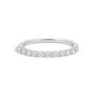Petra Bezel Lab Grown Diamond Ring in 14K White Gold