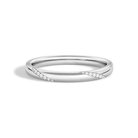 Celine Stackable Verona Stacking Lab Grown Diamond Ring in Platinum