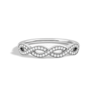 Ottilie Infinito Milgrain Lab Grown Diamond Ring in Platinum