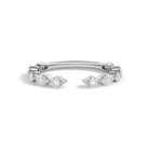 Annelise Luxe Open Lab Grown Diamond Ring in 14K White Gold
